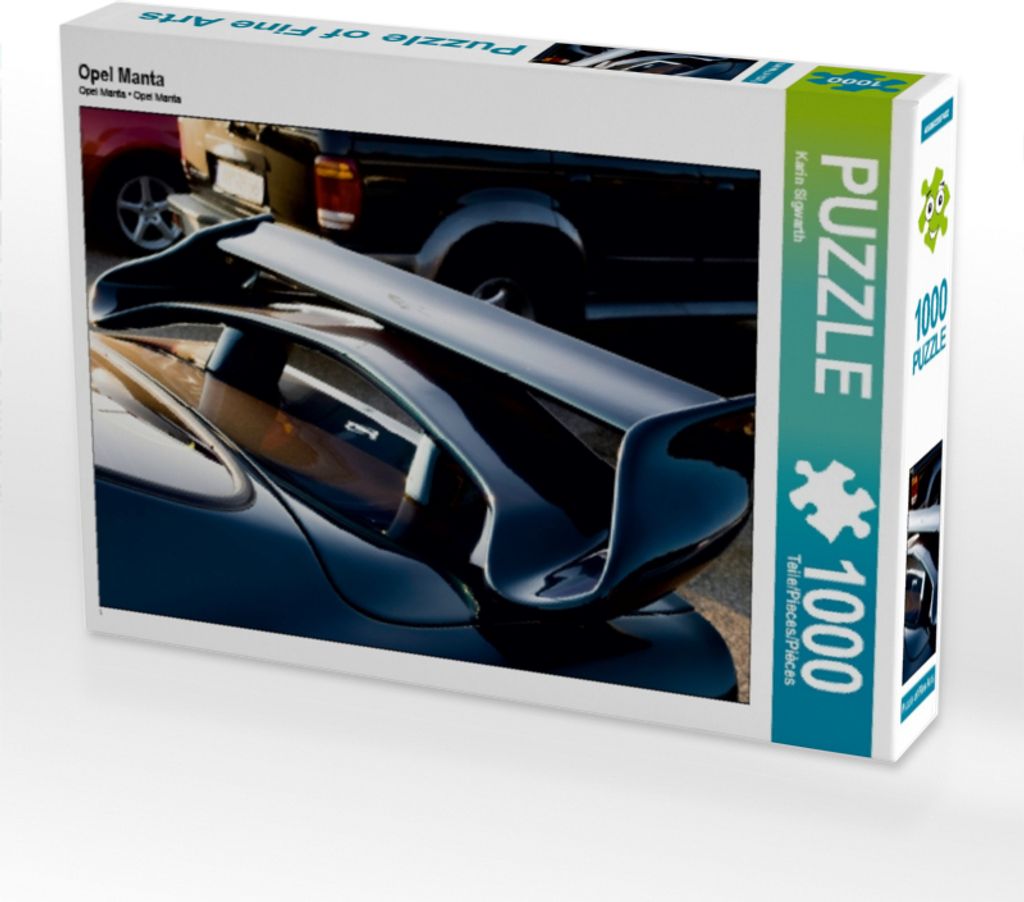 Calvendo Opel Manta 1000 Teile Puzzle quer 640x480mm, Sigwarth Karin; 7278051