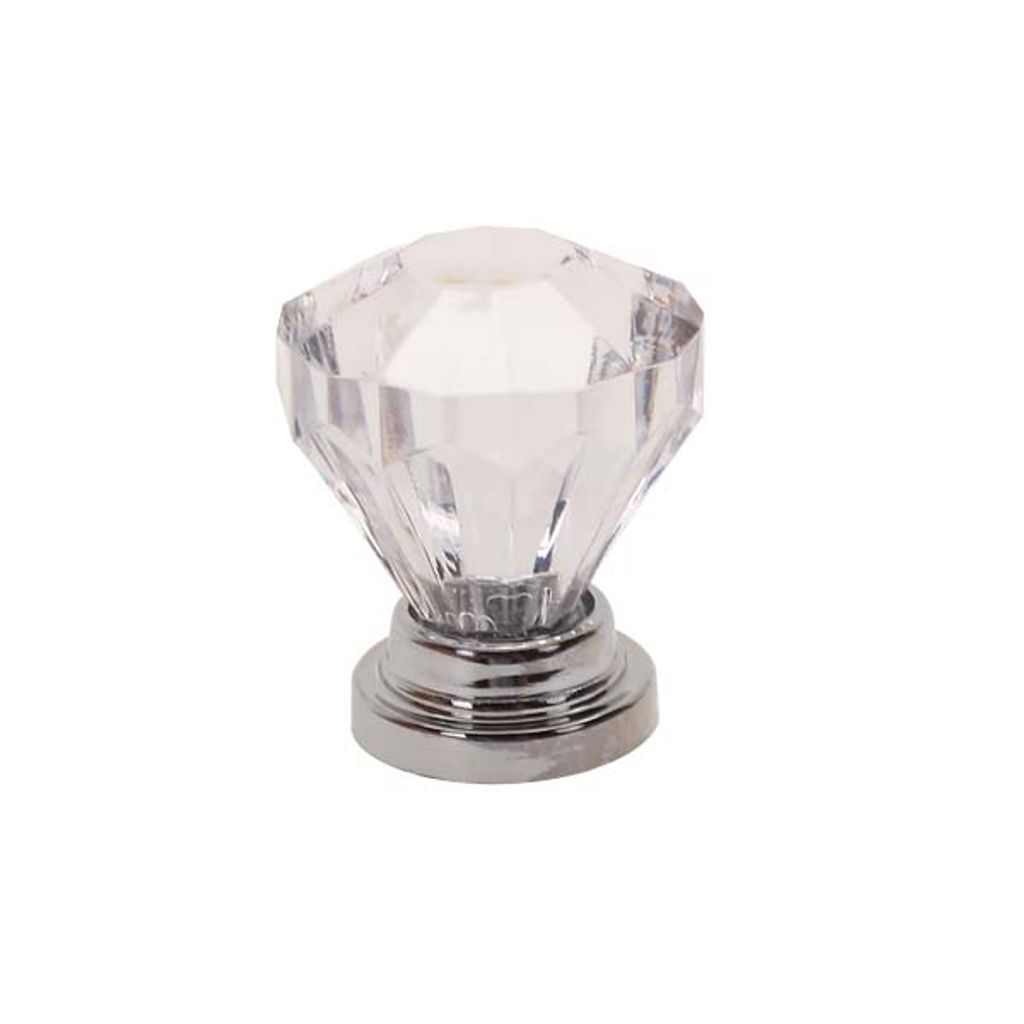 8 X 30CM Kristall Klar Diamant Design Möbelknöpfe Möbelgriffe Möbelknauf