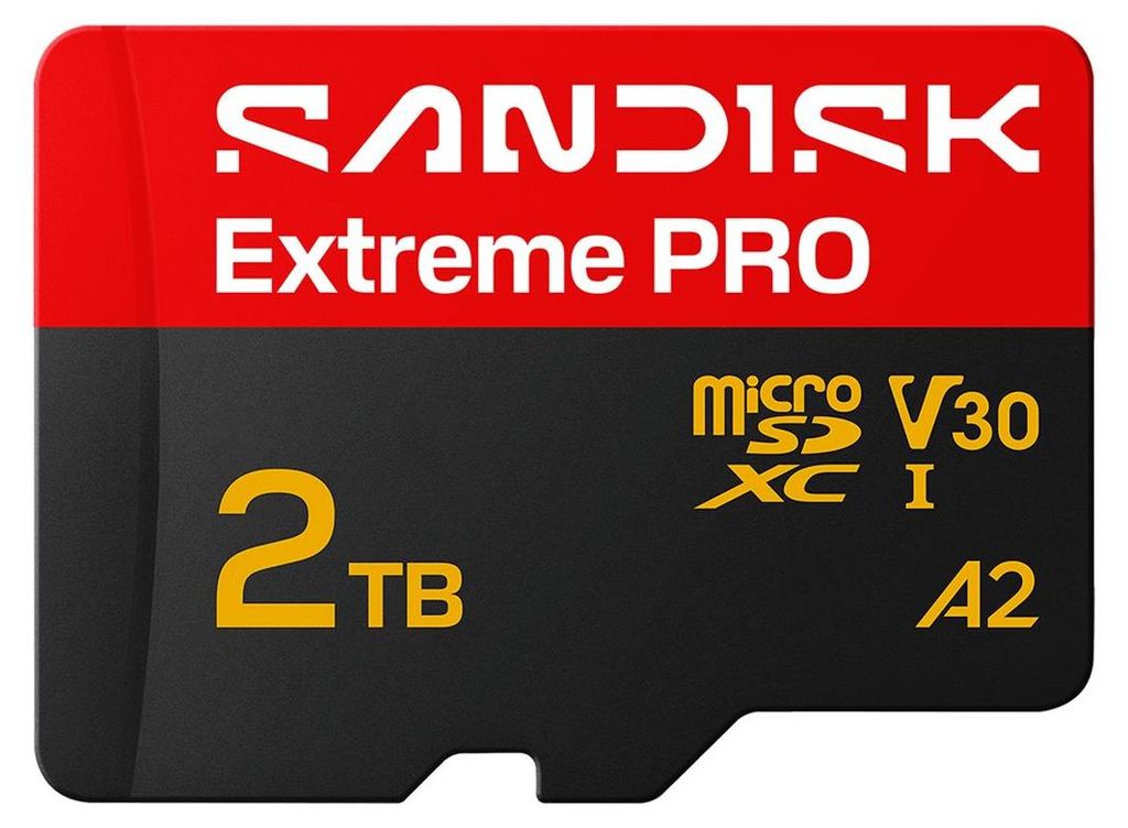 SanDisk Extreme PRO, 2 TB, MicroSDXC, Třída 10, UHS-I, 250 Obrázek produktu 