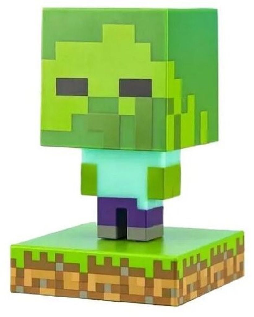 Zombie ikona lampy Minecraft Obrázok produktu 14