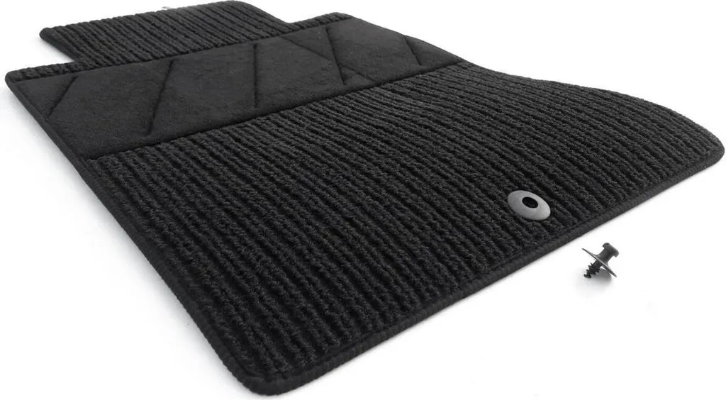 Tappetino Guida Mercedes W124 S124 Nero Doppia Nervatura Qualità OEM