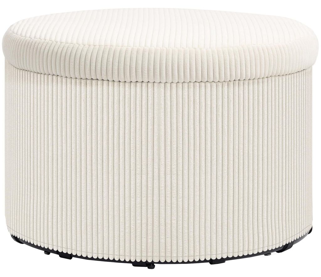 HOMCOM Sitzhocker mit Stauraum mit Deckel 60 x 60 x 41 cm Produktbild 