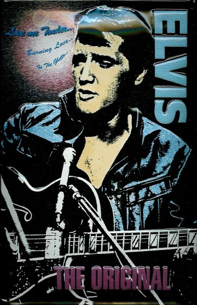Blechschild Nostalgieschild Elvis Presley The Original Produktbild 