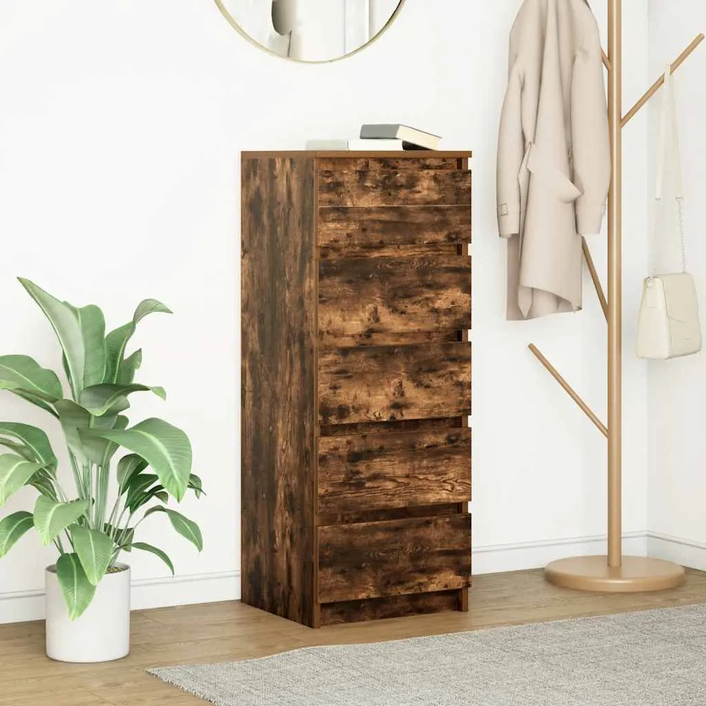 Maison Exclusive Credenza Rovere Affumicato 37,5x35x99 cm | Offerta