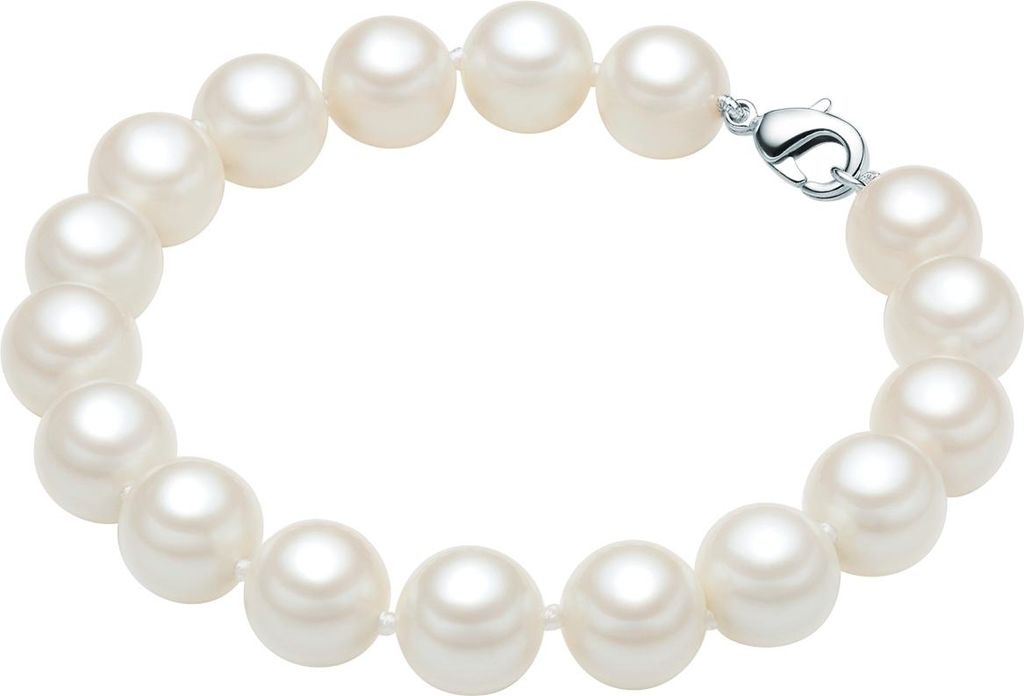 Lulu Jane Perlen-Armband Messing Muschelkernperle 50070687
