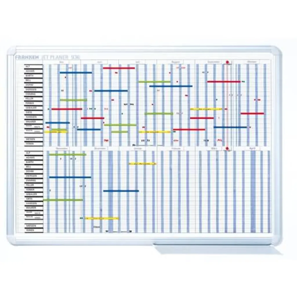 Tableau de Planification 32 Positions Franken SJP936 Format 90x60 cm