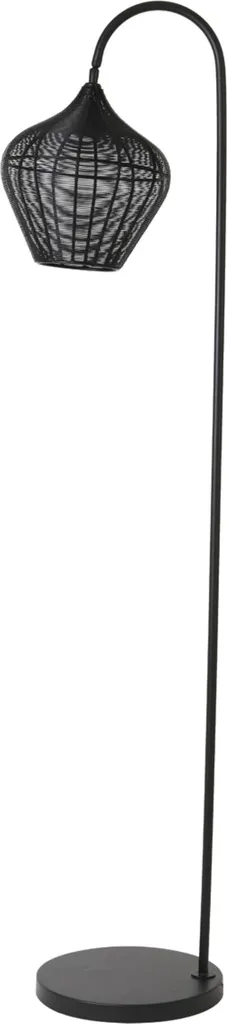 Lampadaire Noir Métal E27 Alvaro - Finissez-en avec les Pièces Sombres