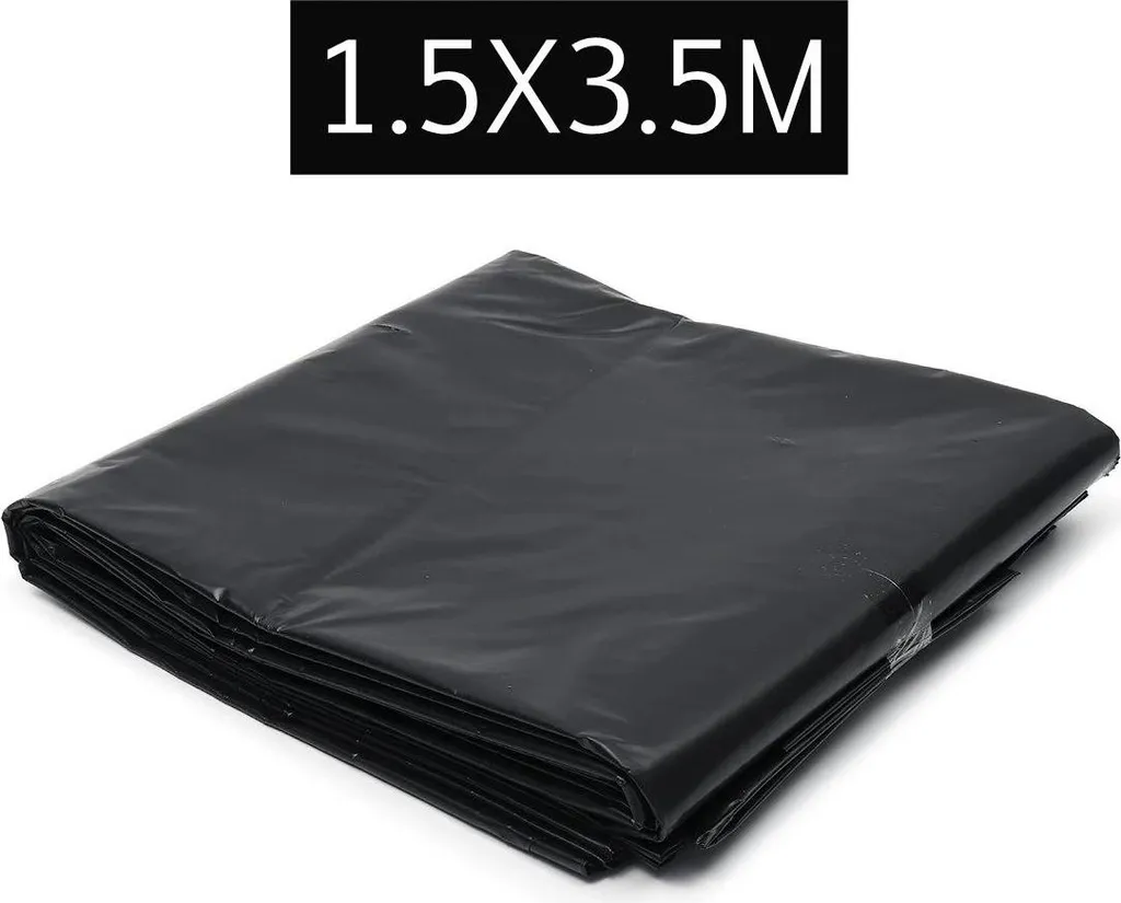 Revêtement de bassin de jardin 1,5x3,5 m - Bâche HDPE robuste et durable