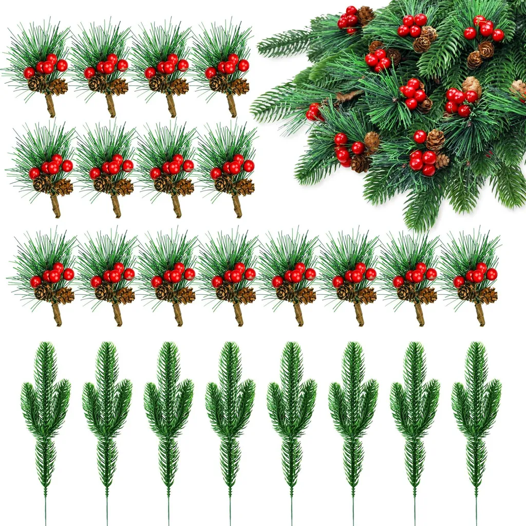 Branches de Noël artificielles : fini les aiguilles sur le sol !