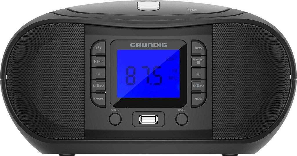 Radio cd bluetooth nera Grundig GRB3500 Immagine del prodotto 