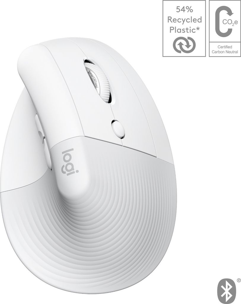 Logitech Lift for Mac, Po prawej stronie, Projekt pionowy, Zdjęcie produktu 
