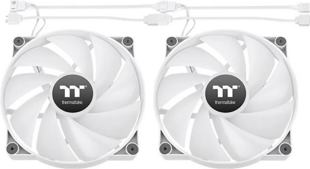 Ventilateur de boîtier PC 200mm ARGB blanc Thermaltake CT200 série Sync - 6