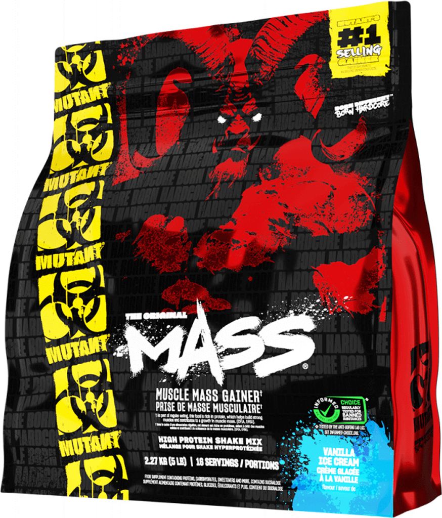 Mutant Mass Mass Gainer Pulver, Vanille, 2270 g Produktbild 