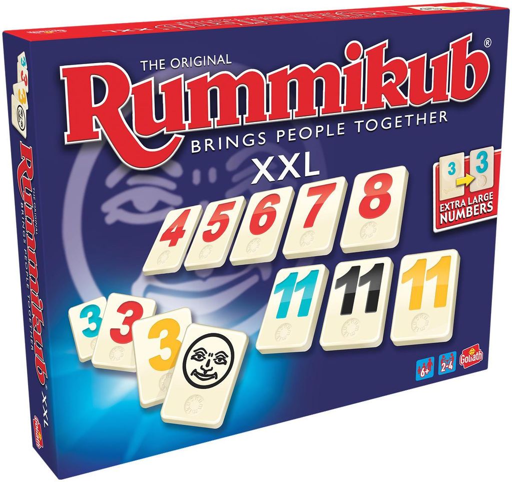 Goliath Rummikub The Original XXL, Brettspiel, Auf Kacheln Produktbild 