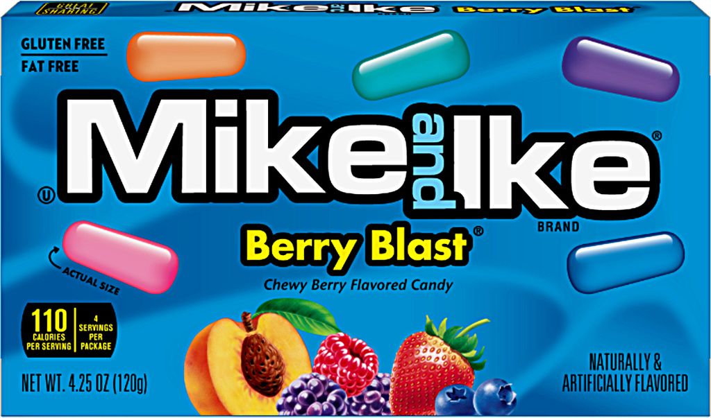 Mike and Ike Berry Blast (12 x 120g) Produktbild 