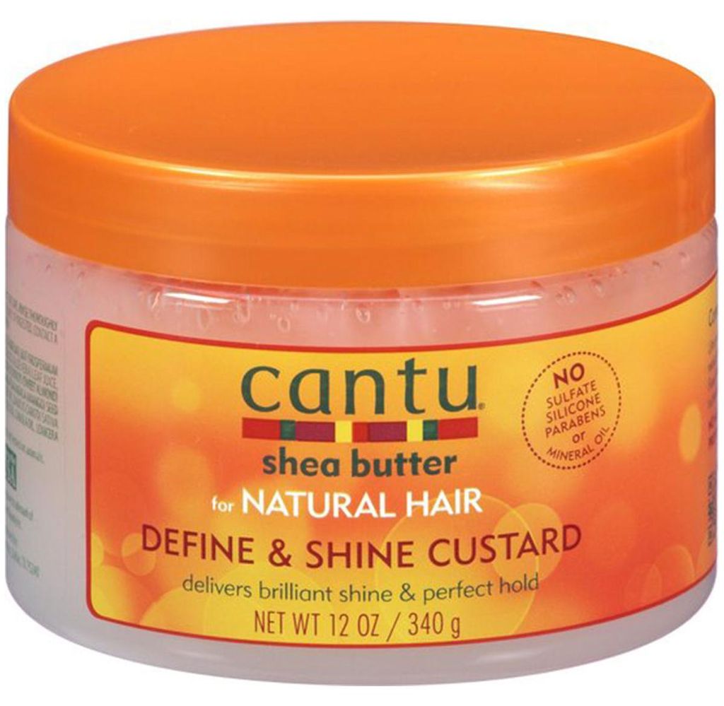 Cantu - Natural Hair - Define & Shine Custard - 340 gr Productafbeelding 