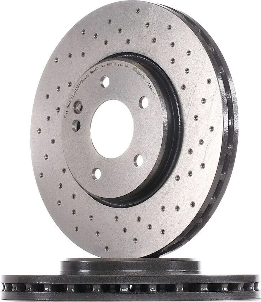 Disque de frein anti-vibration pour supprimer les bruits sur SLK