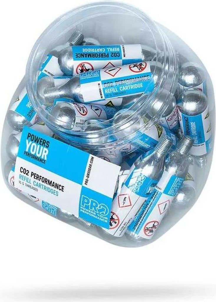 Pro Co2-kartusche 25g 18 Einheiten Weiß,Blau 25 g Weiß,Blau 25 g