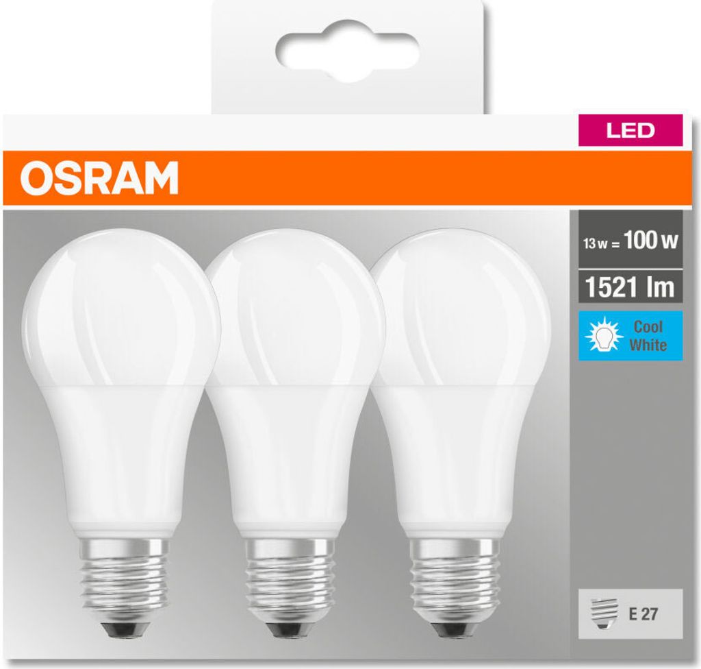 OSRAM LED Base Classic A, ve tvaru žárovky s paticí E27, Obrázek produktu 5