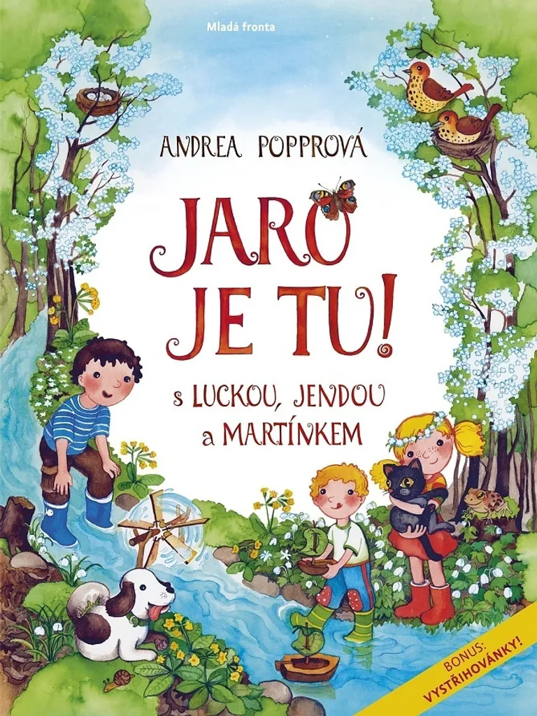 Jaro je tu ! Le livre d'Andrea Popprová pour occuper vos enfants