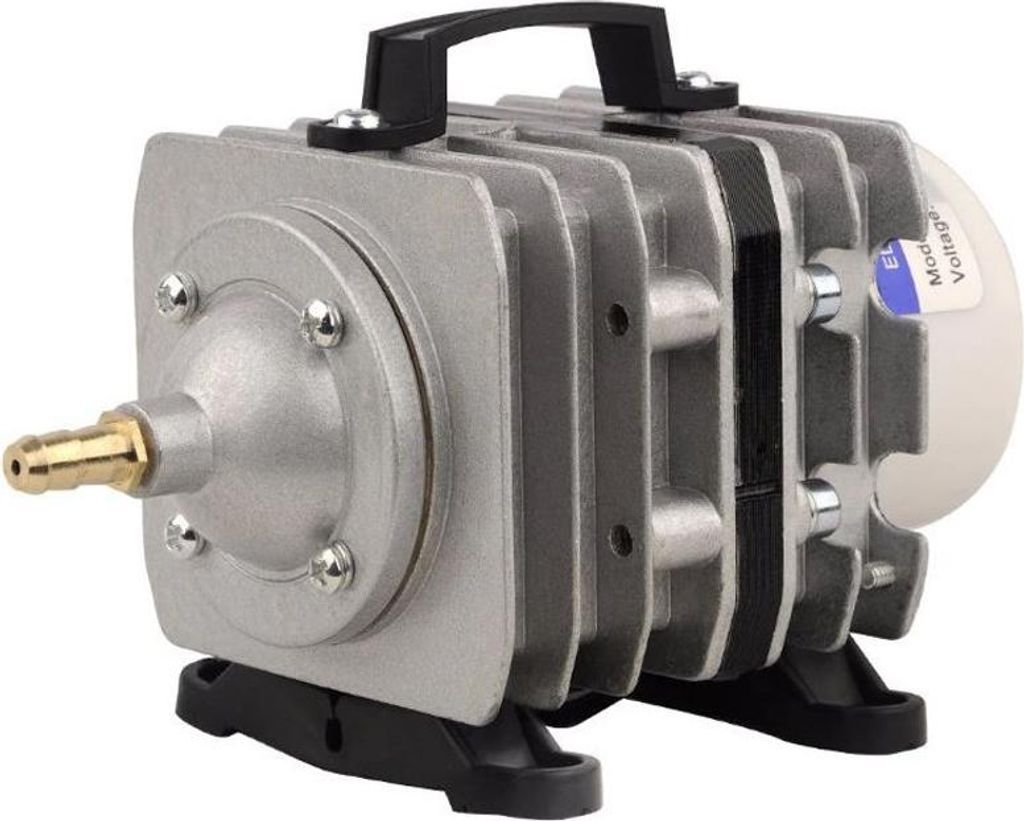 Belüfter ACO-001, 20 W, 1200 l/h, 156x82x104 mm, Aluminium, für 4/6 mm Schläuche