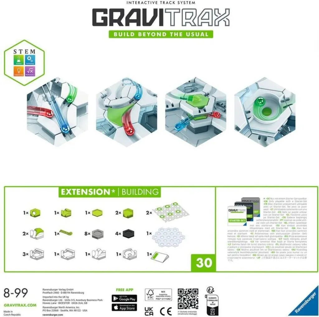 Bâtiment d'Extension GraviTrax avec Plateformes et Blocs de Support - 5