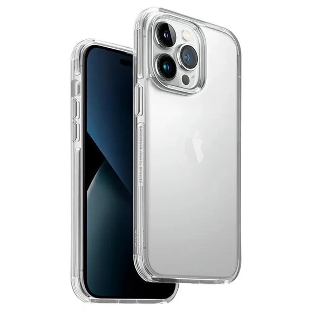 Uniq Combat Cover iPhone 14 Pro Trasparente - Resistente e Chiaro