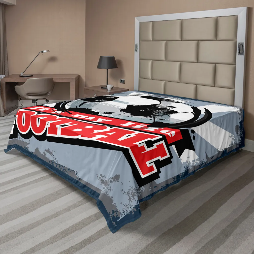 ABAKUHAUS Lenzuolo Calcio 275x260 - Comfort e Design Vintage Grungy