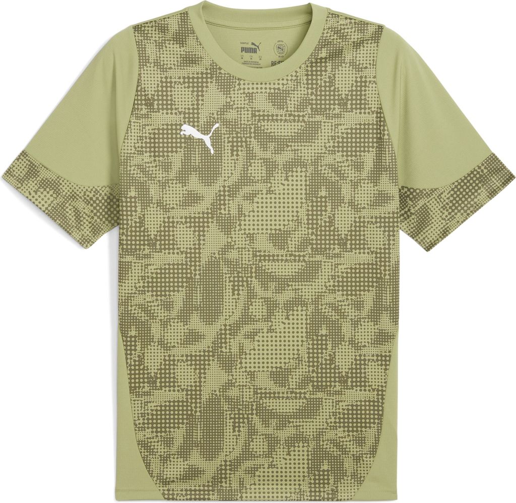 Puma teamCUP Trainingstrikot Herren oliv silber Gr 3XL