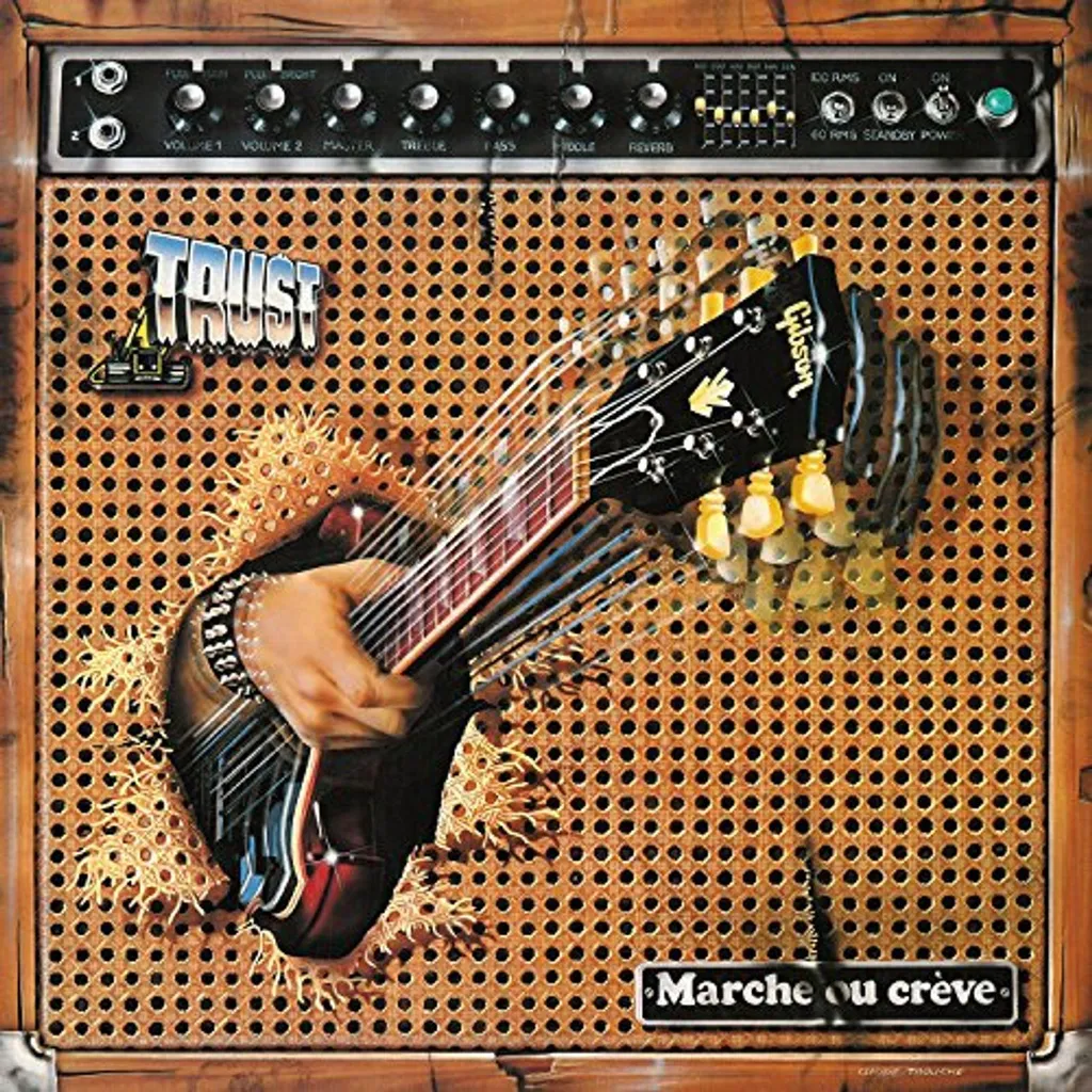 Vinyle Trust Marche Ou Crève pour Collectionneur de Rock Français LP