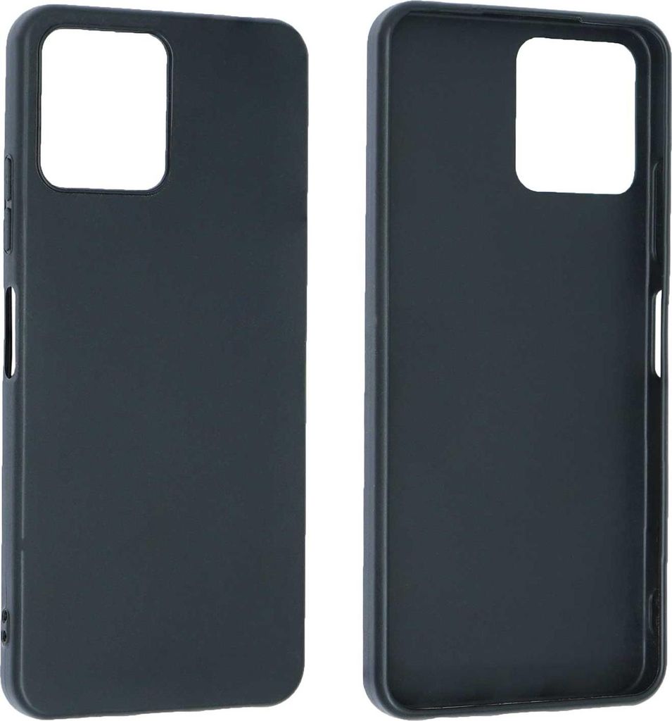 caseroxx Schutz-Hülle TPU-Hülle kompatibel mit Telekom T-Phone, Gummi Handy Tasche schwarz