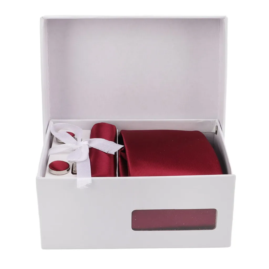 Cravatta Classica Uomo e Accessori: Set Elegante da Cerimonia - 7
