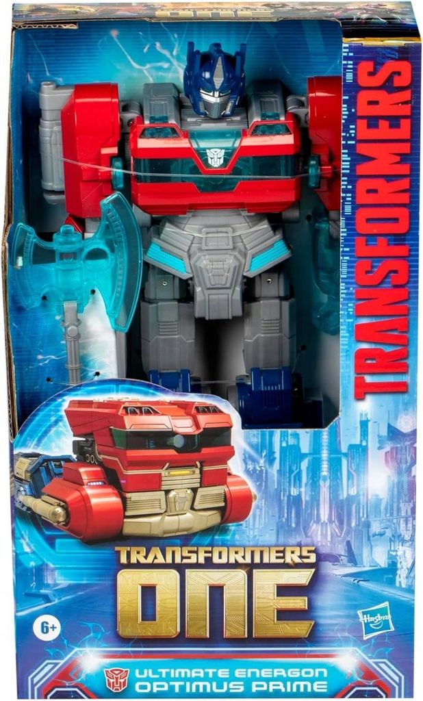 Transformers One Ultimate Energon Optimus Prime (Orien Pax), 6 Jahr(e), Transformers One Movie, Acrylnitril-Butadien-Styrol (ABS), Metall