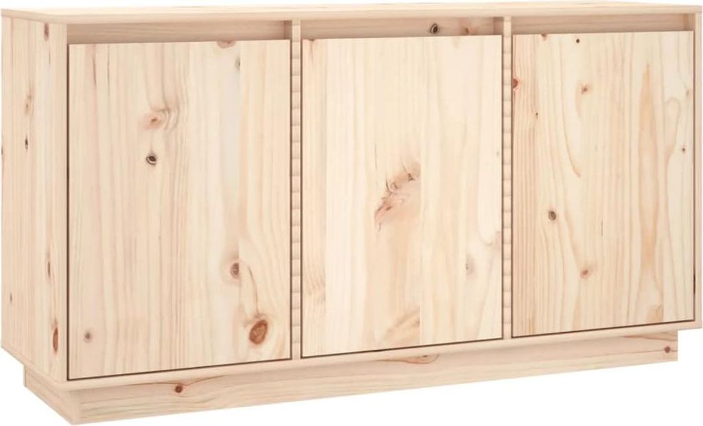 vidaXL Príborník 111x34x60 cm borovicový masív Obrázok produktu 