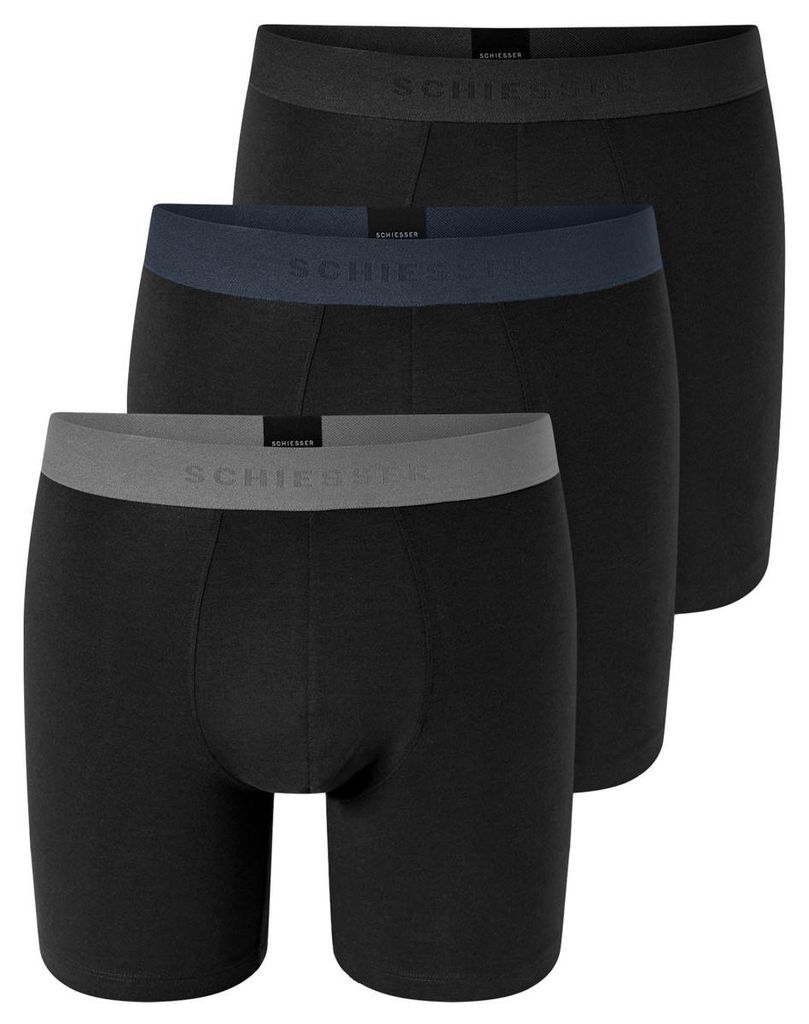 Schiesser Herren 3PACK Long-Shorts sortiert 1 Produktbild 