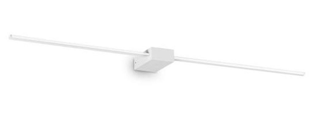 Zeitgenössische Wandleuchte Theo Aluminium Weiß Led 30,5W 3000K Ip20