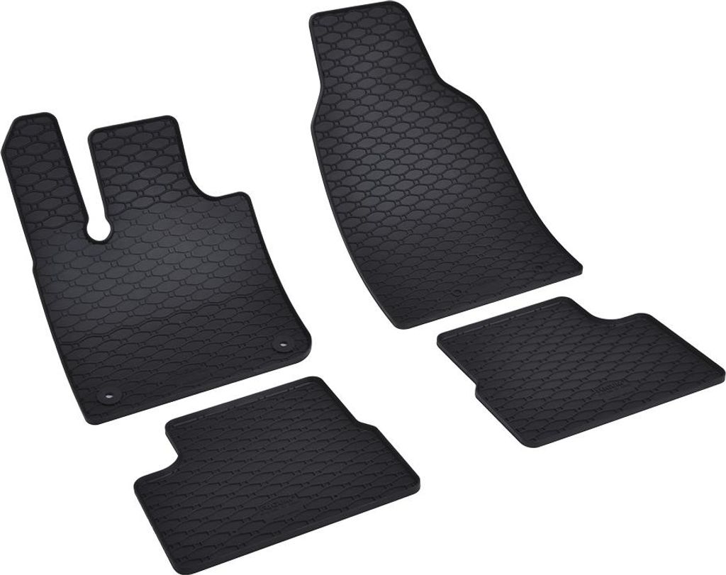 Rigum Gummi Fußmatten Set für Fiat 500e, Bj. 11/2020- (nur Produktbild 
