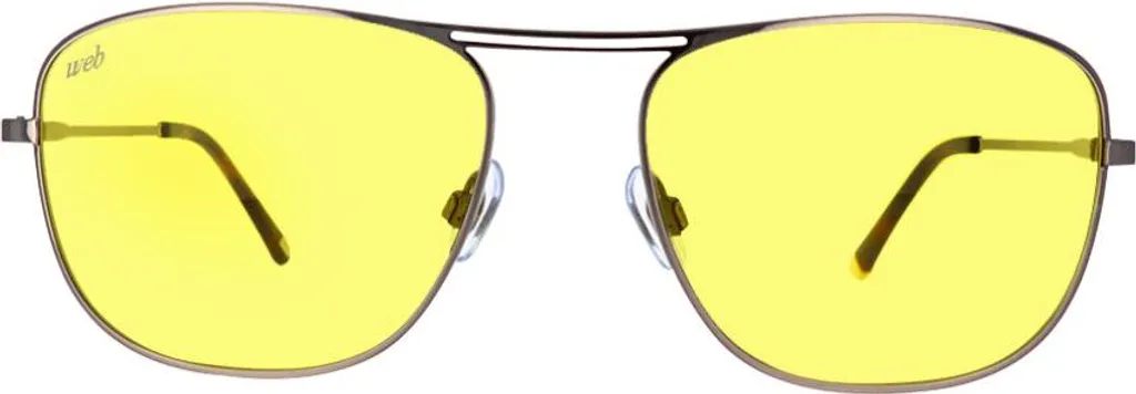 Occhiali WEB WE0199 14J Argento e Giallo | Esclusiva WEB Eyewear - 3