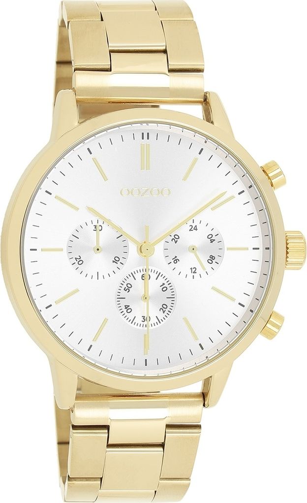 Oozoo Armbanduhr gold Edelstahl stainless steel Timepieces Herren Analog- UOC11407