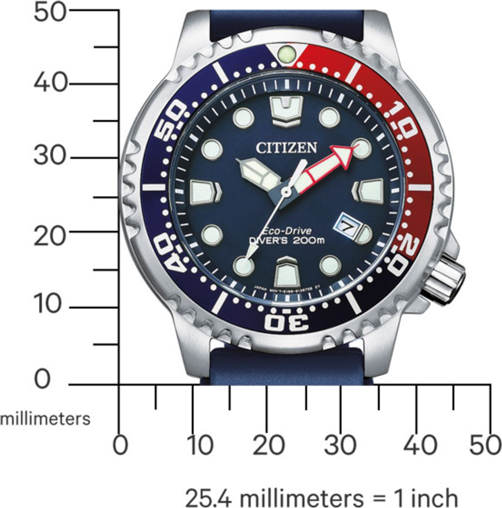 Citizen BN0168-06L Eco-Drive Promaster Herrenuhr 44mm 20ATM Produktbild 11