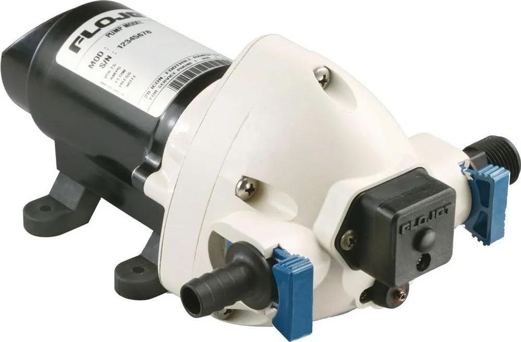 Flojet 50psi Autoklavenpumpe 11l 12v Silber Silber One Size