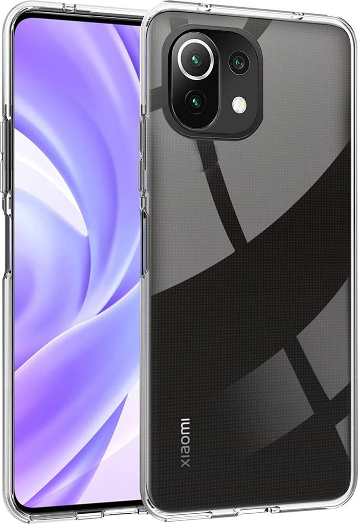 Schutzhülle für Xiaomi Mi 11 Lite Hülle 4G/5G Transparent Slim Cover Clear Case