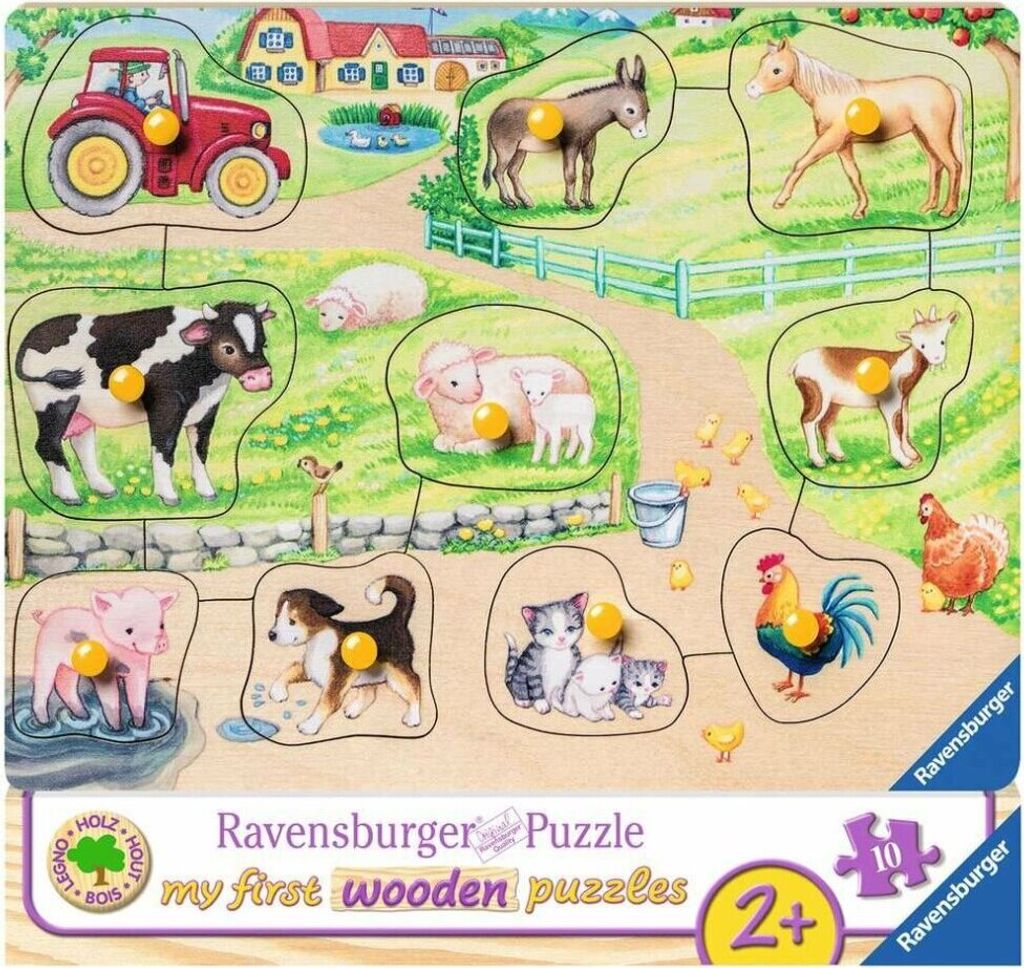 Ravensburger 00.003.689, 10 kusov, Farma Obrázok produktu 