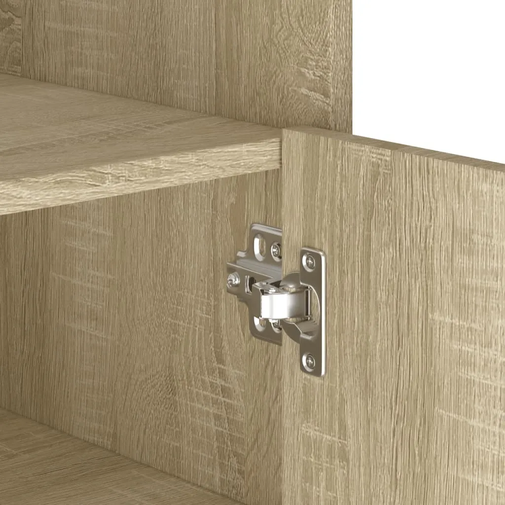 Occasione SYFAX™! Credenza Rovere Sonoma 45x35x75 cm - Solida - 8