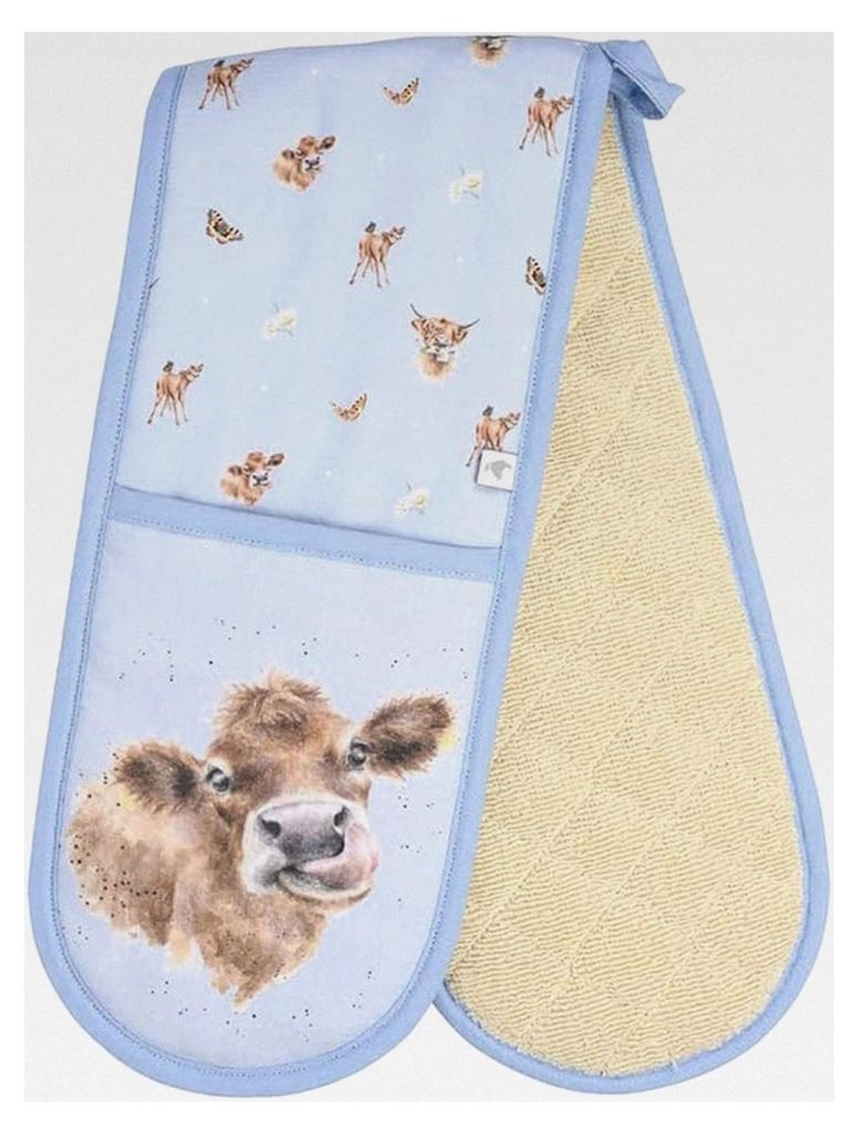 Doppelter Ofenhandschuh Farmyard Friends (Kuh)