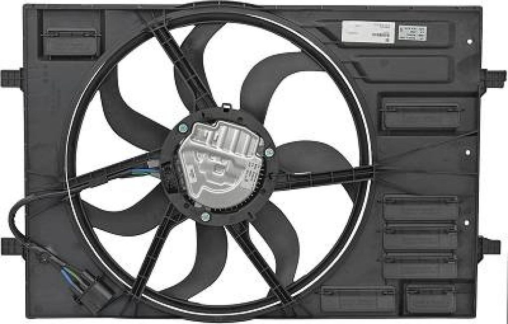 DIEDERICHS DCL1301 Lüfter Motorkühlung Kühlerlüfter für VW Golf VII Schrägheck (5G1, BQ1, BE1, BE2) Wasserkühler
