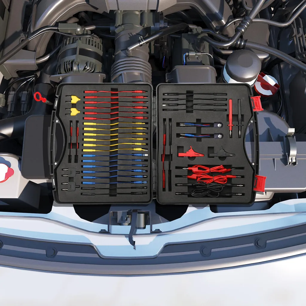 Faisceau de câbles de test multimètre 92 pièces pour diagnostic auto