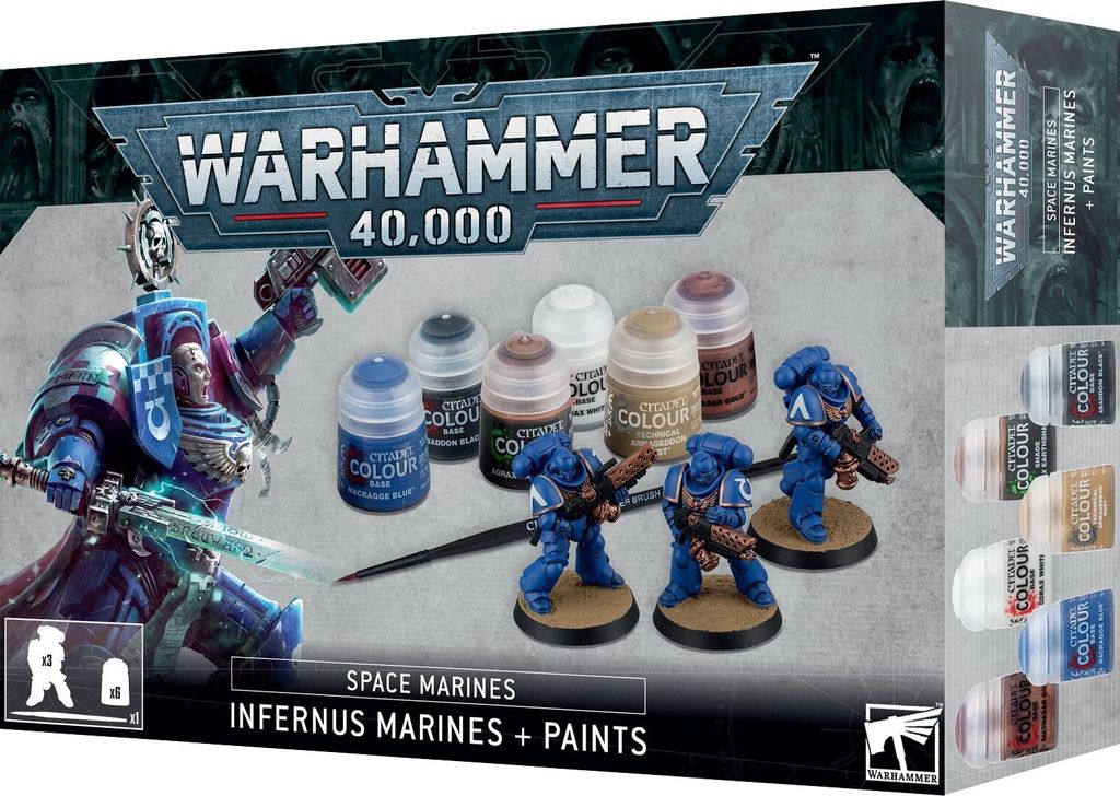 Warhammer 40 000 Vesmírni mariňáci Infernus Mariňáci a Obrázok produktu 