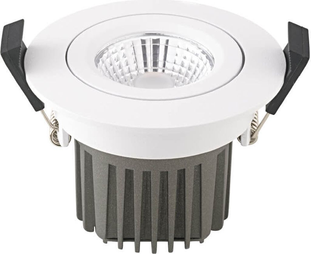 SIGOR Einbauleuchte Diled 10W 640lm 2700K dimmbar weiß 36° Warmweiss