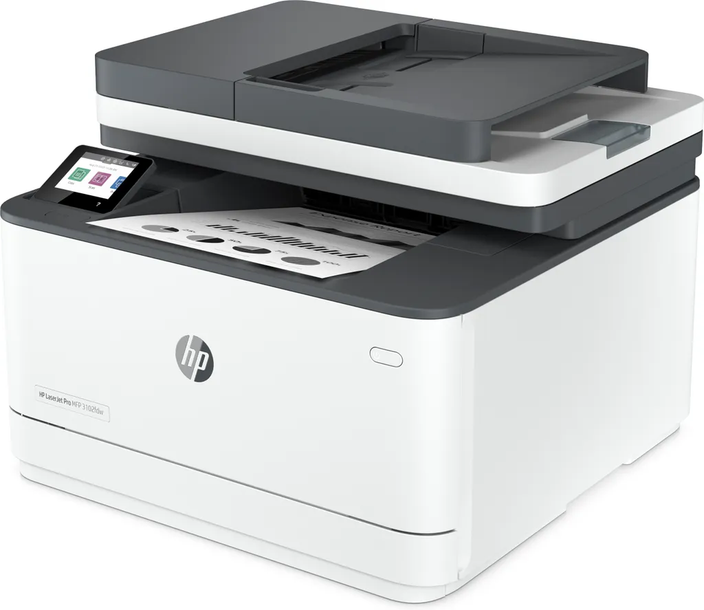 HP LaserJet Pro 3102fdw Imprimante Laser Noir et Blanc Recto-Verso Wi-Fi - 2